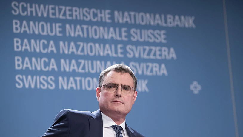 Die Schweizerische Nationalbank (SNB) und ihr Präsident Thomas Jordan belassen den Leitzins in der Schweiz unverändert bei -0,75 Prozent. Die SNB will derweil bei Bedarf weiter am Devisenmarkt intervenieren.(Archivbild)