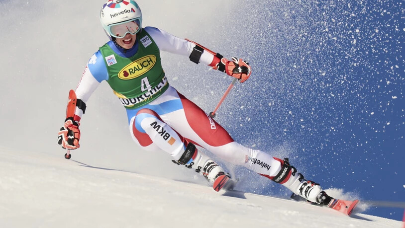 Nach elf Monaten zurück auf dem Riesenslalom-Podest: die 28-jährige Engelbergerin Michelle Gisin