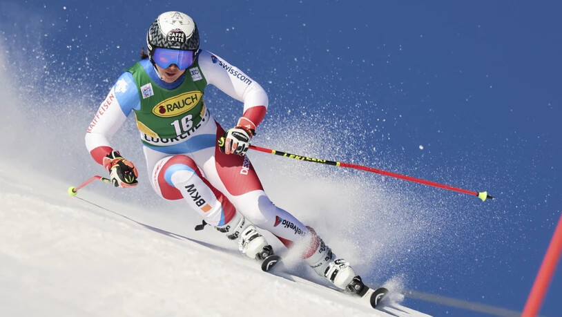Wendy Holdener, die 18. wurde, war in Courchevel eine von fünf Schweizerinnen in den Punkten