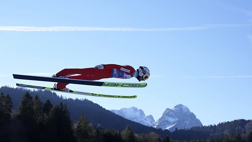 Killian Peier war am Neujahrsspringen der beste Schweizer: Platz 12 für den Waadtländer.