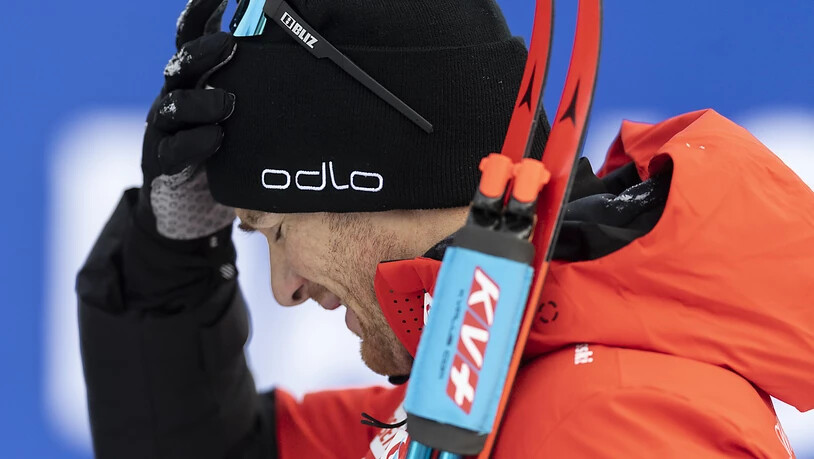 Dario Cologna wirft das Handtuch: Der Reizhusten ist zurück.