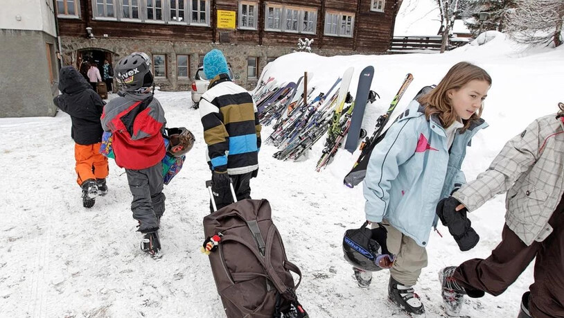 Vielleicht im März wieder: Aufgrund der epidemiologischen Lage sind die Schneesportlager vorläufig auf Eis gelegt. 