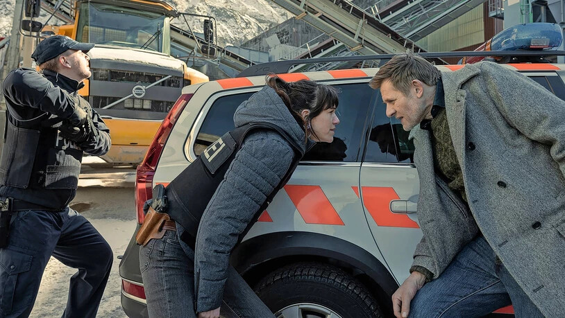 Action im Glarnerland: Die Serie Wilder spielt im Berner Oberland, gedreht wird sie aber im Kanton Glarus – so wie hier im Kieswerk im Molliser Haltengut.