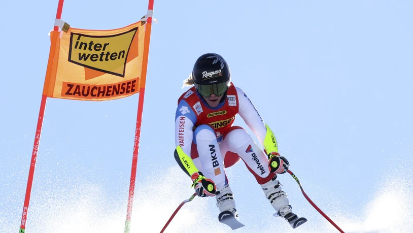 Lara Gut-Behrami ist bereit für die vierte Weltcup-Abfahrt dieses Winters