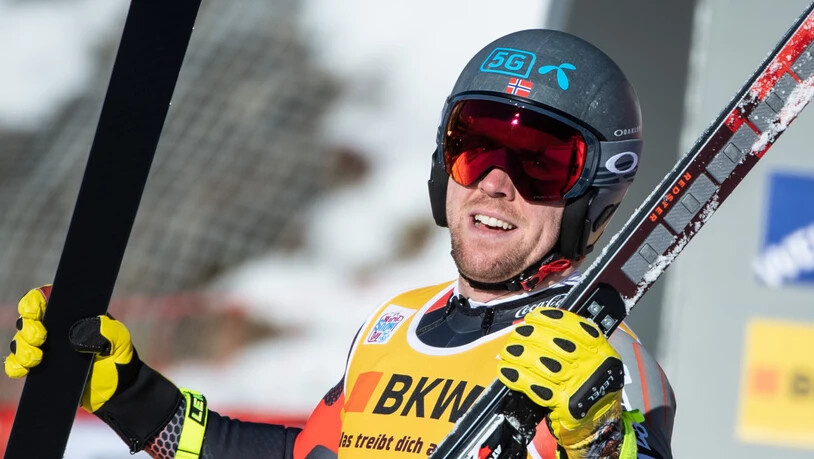 Ein gewohntes Bild in dieser Saison: Der jubelnde Aleksander Kilde