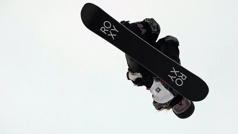 Chloe Kim flog bereits im ersten Run allen davon