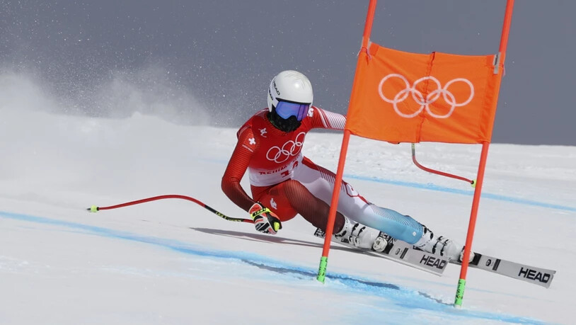 Lara Gut-Behrami klassierte sich vier Tage nach ihrem Super-G-Olympiasieg in der Abfahrt nur im 16. Rang