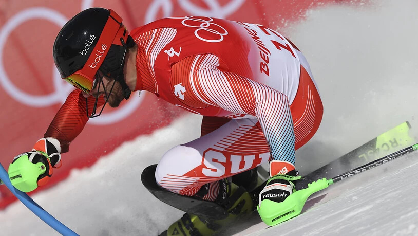 Auch Luca Aerni steigerte sich erst am Nachmittag und wurde letztlich 14.