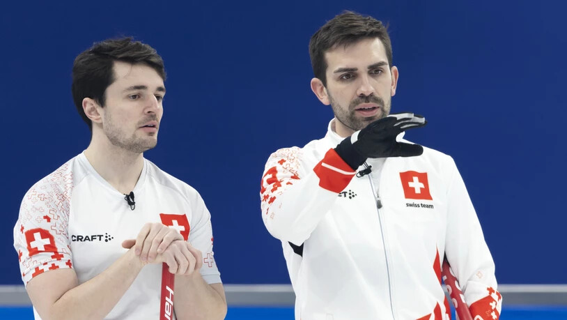 Das Olympia-Turnier brachte für  Peter De Cruz (rechts) und Benoît Schwarz insgesamt nicht das Erhoffte
