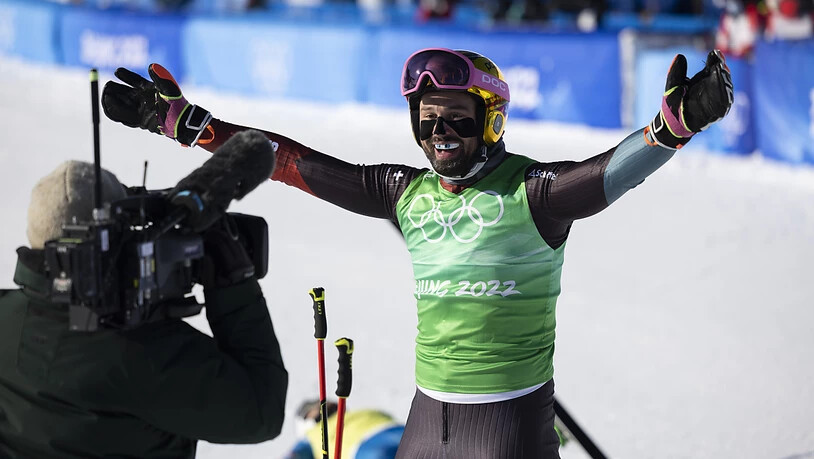 Ryan Regez wurde als zweiter Schweizer Skicrosser nach Mike Schmid 2010 Olympiasieger