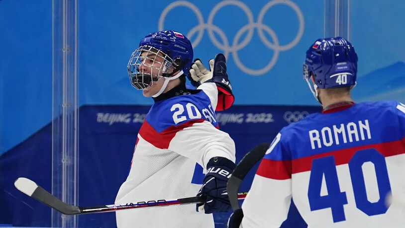 Juraj Slafkovsky zeigte ein überragendes Olympia-Turnier