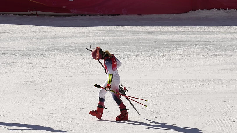 Mikaela Shiffrin ging auch im letzten Wettkampf in Yanqing leer aus