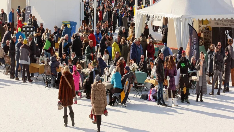 Impression vom dritten und letzten Renntag von White Turf St. Moritz.