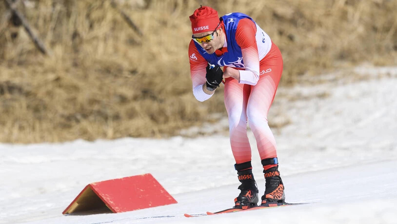 Gutes Material und gute Leistung: Der Engadiner Luca Tavasci läuft bei seinem letzten Einsatz in Peking in die Top 15.