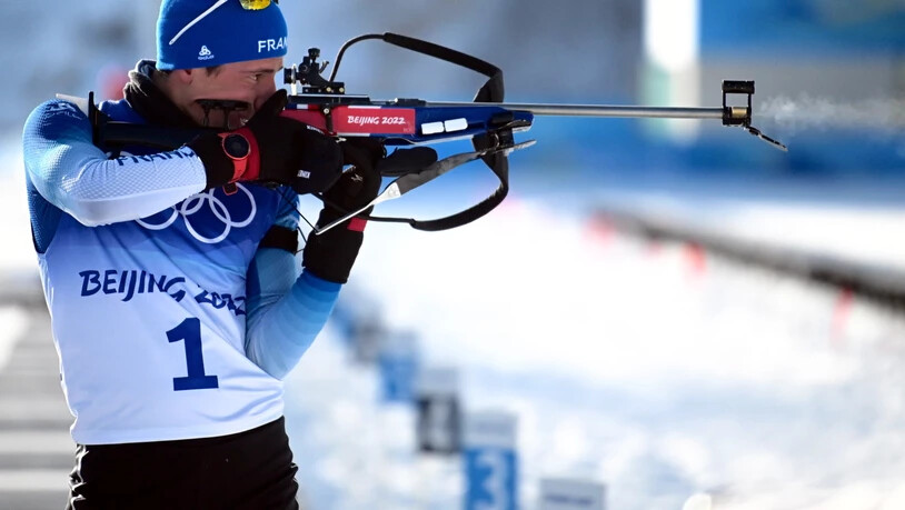 Die Nummer 1 im Biathlon: Quentin Fillon Maillet.