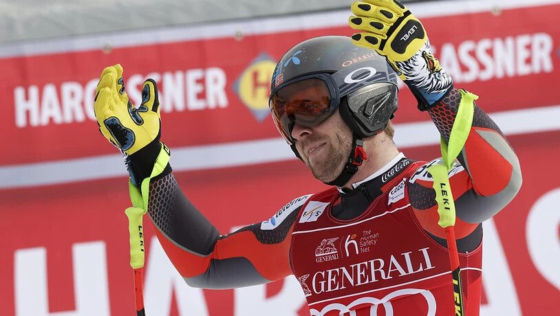 Aleksander Kilde gewann nach der Super-G- auch die Abfahrts-Wertung