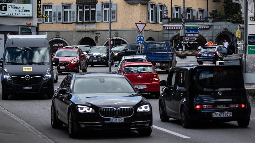 Im ersten Quartal sind knapp 55'000 Personenwagen neu auf die Schweizer Strassen gelangt. (Archivbild)