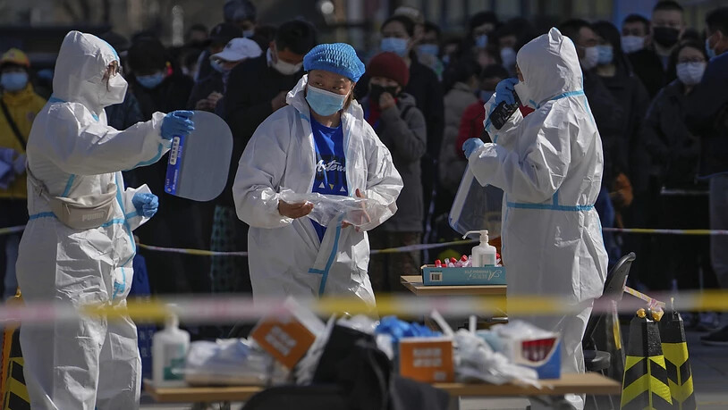 In Shanghai hat der jüngste Ausbruch des Coronavirus drei Todesopfer gefordert. (Archivbild)