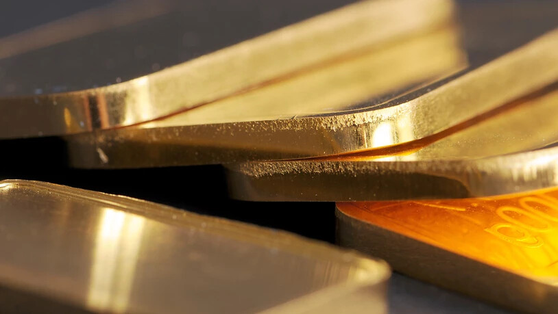 Der Goldpreis ist leicht gestiegen: Golbarren mit 100 Gramm Gewicht (Archivbild).