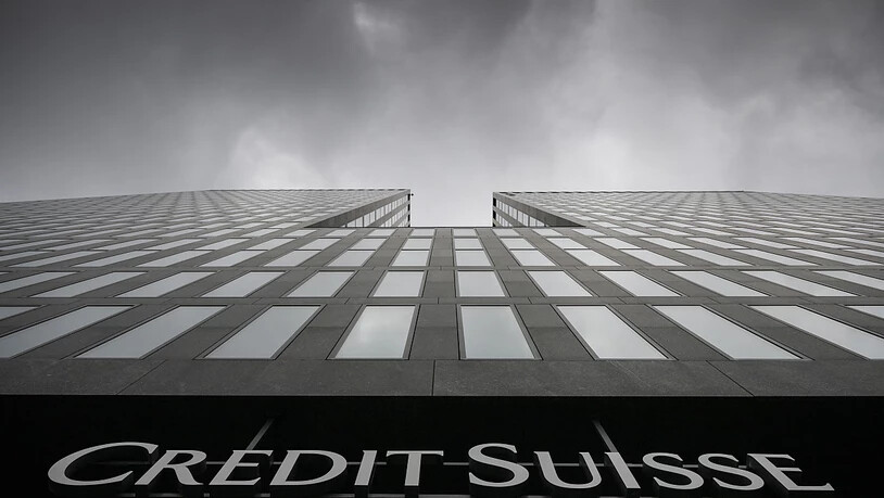 Dunkle Wolken über der Credit Suisse: Die Bank treibt den Konzernumbau voran (Symbolbild).