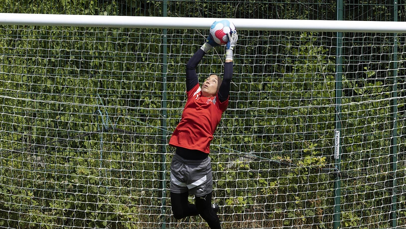 Gaëlle Thalmann ist bereit, mit dem Schweizer Team an der EM abzuheben