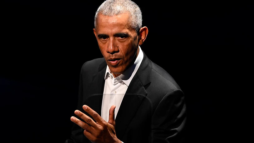 ARCHIV - Barack Obama, ehemaliger Präsident der USA, spricht auf dem Demokratie-Gipfel in Kopenhagen im Skuespilhuset. Foto: Philip Davali/Ritzau Scanpix Foto/AP/dpa