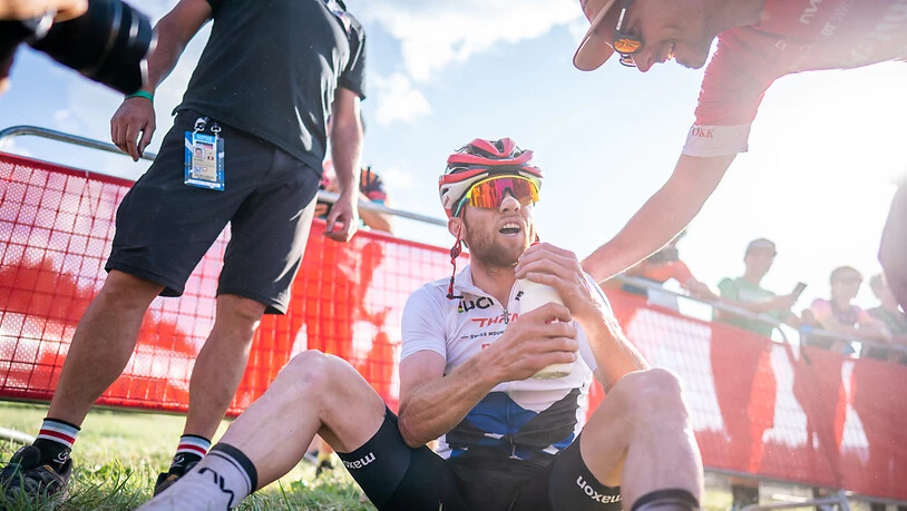 Schwierige Wochen hinter und wohl auch vor sich: Mountainbike-Star Mathias Flückiger gab vor gut zwei Monaten eine Dopingprobe ab