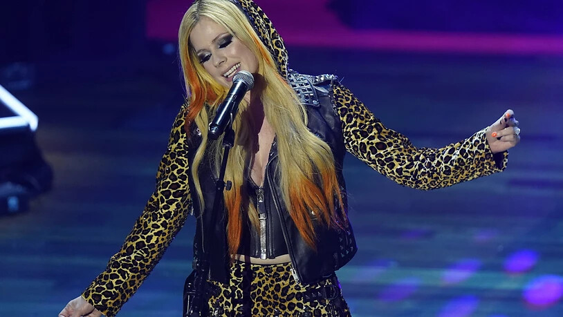 US-Sängerin Avril Lavigne. Foto: Mark Humphrey/AP/dpa