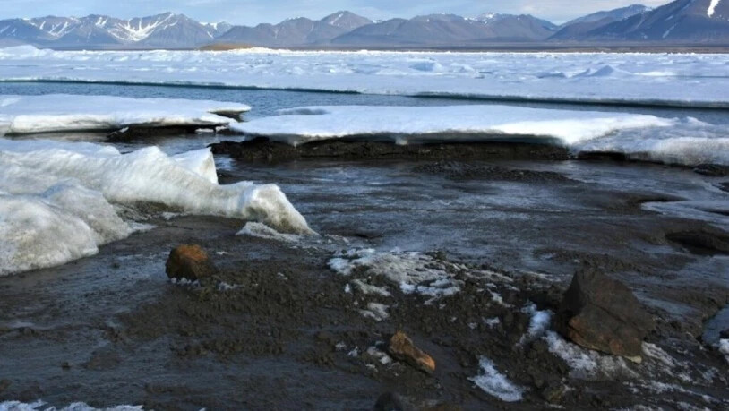 Bei der vermeintlichen Insel vor der Nordküste Grönlands handelt es sich in Wahrheit um einen Eisberg. (Archivbild)