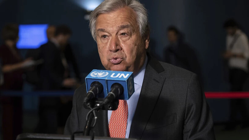 ARCHIV - Antonio Guterres, Generalsekretär der Vereinten Nationen. Foto: Yuki Iwamura/FR171758 AP/dpa