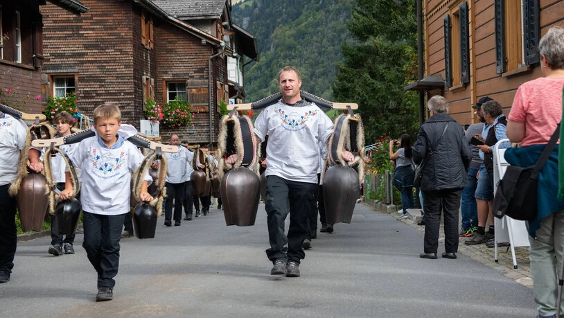Ein Muss: Schellner und Alphornklänge dürfen nicht fehlen. 