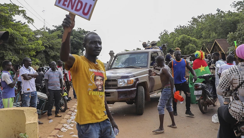 Der ehemalige Junta-Chef von Burkina Faso, Paul-Henri Sandaogo Damiba, ist nach Togo geflohen. (Archivbild)