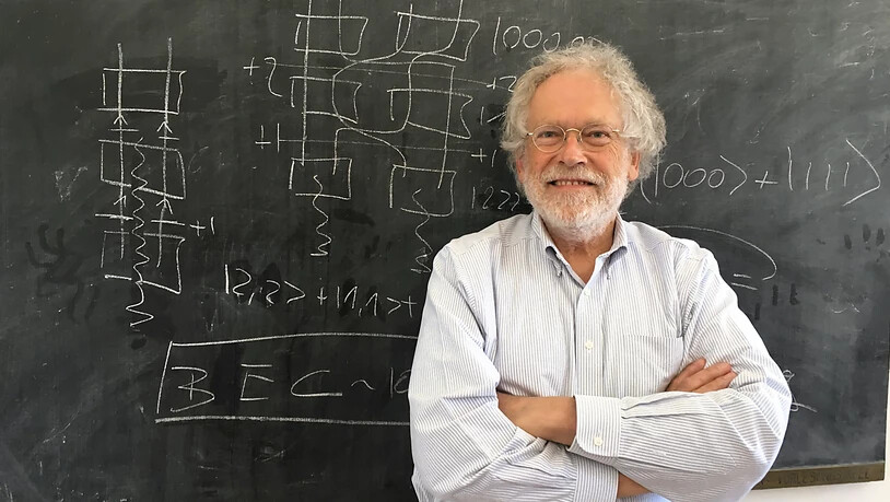 FILED - Spitzname «Quantenpapst»: Anton Zeilinger ist in diesem Jahr einer der drei Nobelpreisträger für Physik. Photo: Matthias Röder/dpa