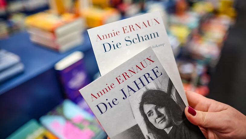 Die Schriftstellerin der Bücher, "Die Scham" und "Die Jahre", Annie Ernaux erhält den Literaturnobelpreis. Foto: Jan Woitas/dpa