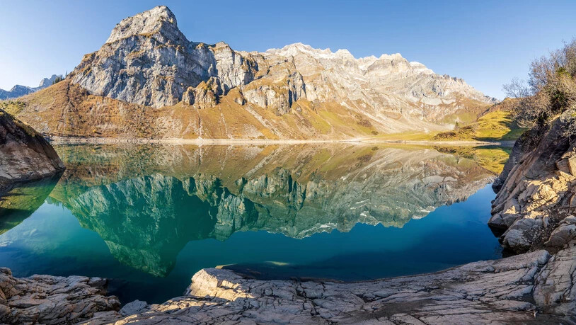 Zum Oberblegisee: Die Rundwanderung ab Braunwald eignet sich gut für einen Tagesausflug in die Bergwelt.