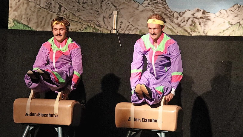 Pferdpauschen-Turnen der speziellen Art mit dem TV Unterschnitt.