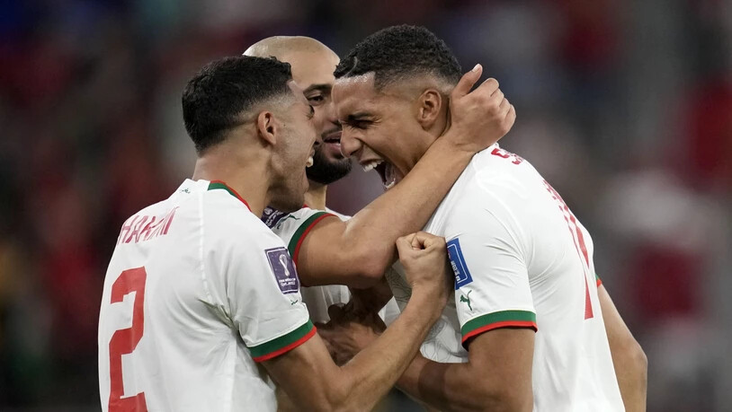 Marokkos Sieg gegen Belgien sorgte für grosse Emotionen