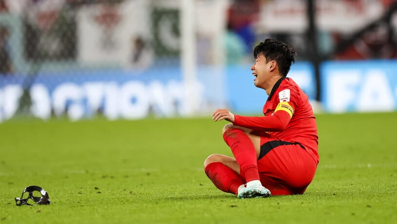 Die grossen Emotionen von Son Heung-Min nach dem 2:1 gegen Portugal