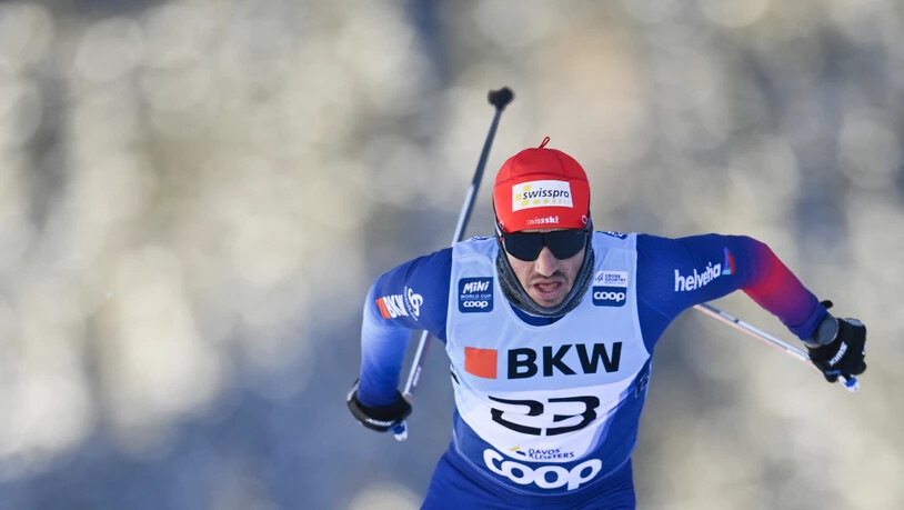 Jonas Baumann war in Beitostölen über 10 km bester Schweizer - aber ausserhalb der Punkte