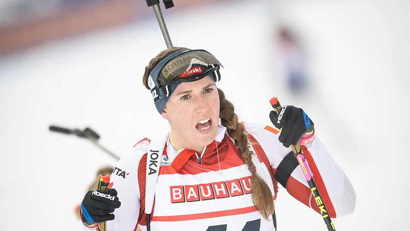 Auf dem Weg zu einem Spitzenrang in den letzten beiden Schiessen zu viel riskiert: Lena Häcki-Gross