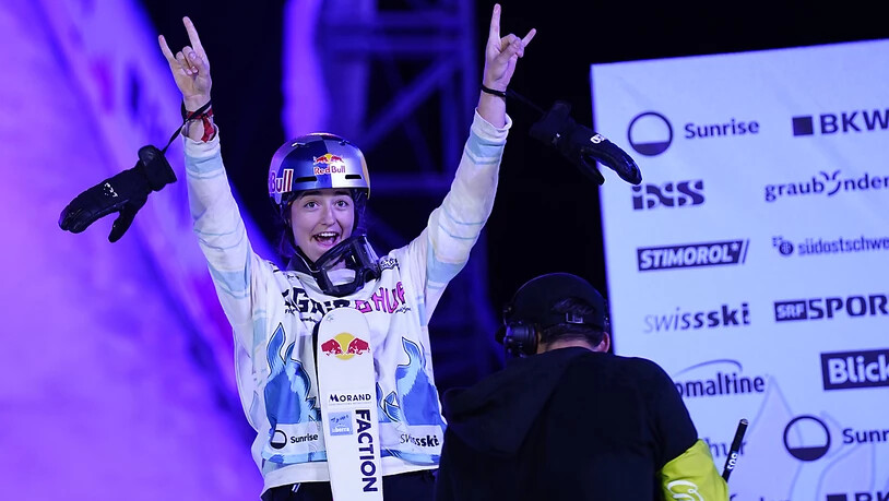 Platz 2 in Copper Mountain: Mathilde Gremaud hat wie schon am Big Air Chur Grund zur Freude. (Archivbild)