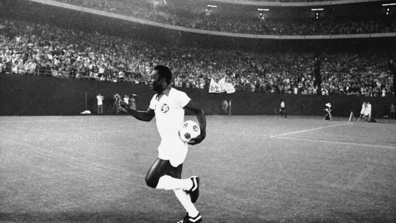 Pelé hinterliess auch in der Schweiz seine Spuren