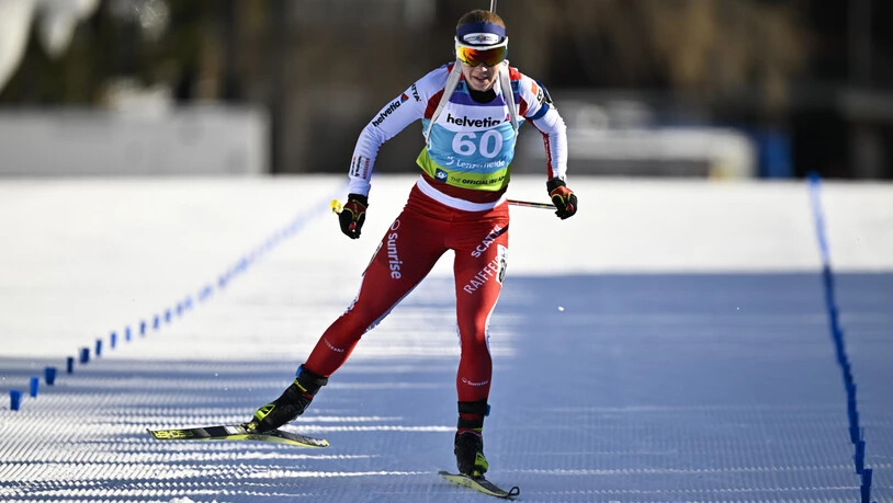 Endspurt: Susi Meinen gibt auf den letzten Metern nochmals alles. 