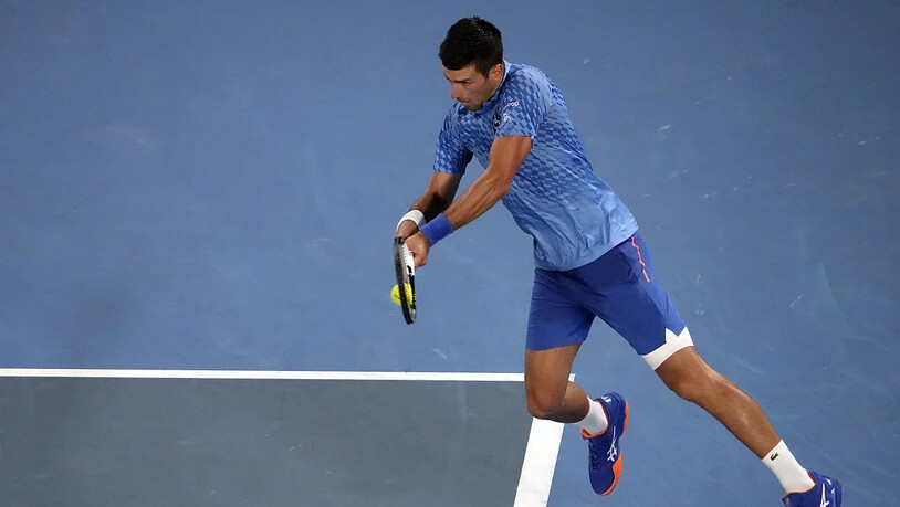 Gegen Tommy Paul gerät Novak Djokovic nicht aus der Balance