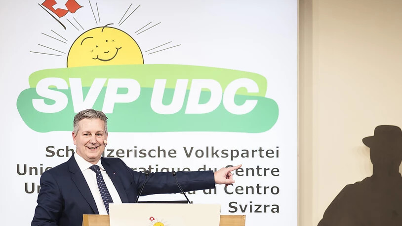 Parteipräsident Marco Chiesa spricht sich für Listenverbindungen mit der FDP aus.