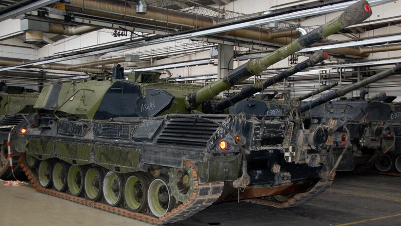 ARCHIV - Die deutsche Regierung hat eine Exportgenehmigung für Kampfpanzer des Typs Leopard 1 in die Ukraine erteilt. Foto: Constanze Emde/dpa