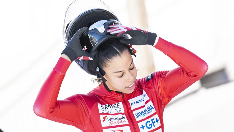 Verpatzter erster Lauf, brillanter zweiter: Melanie Hasler weist nach dem ersten Tag der Zweierbob-WM in St. Moritz etwas viel Rückstand auf die Medaillenplätze auf