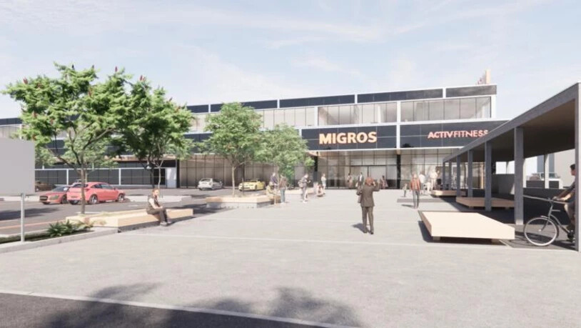 Neue Nachbarn für den Aldi im Usserhirschland: Auf dem Grundstück plant die Migros einen neuen Supermarkt.  