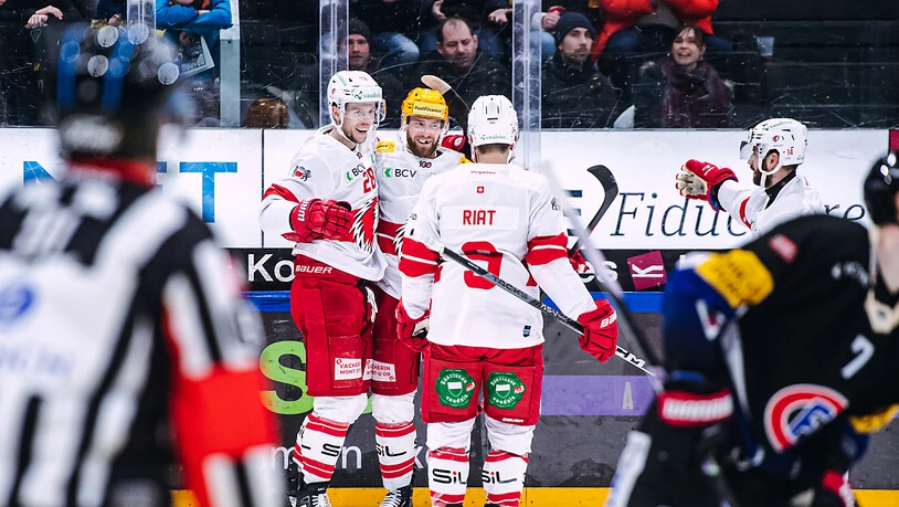 Lausanne jubelt in Freiburg - Gottéron verlor zum fünften Mal in Folge ein Heimspiel