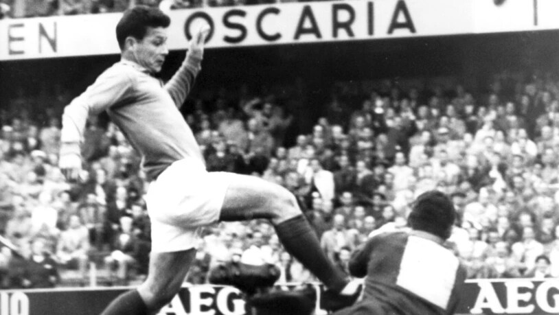 Just Fontaine gelangen an der WM 1958 in Schweden 13 Tore für Frankreich